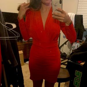 Long sleeve bodycon dress